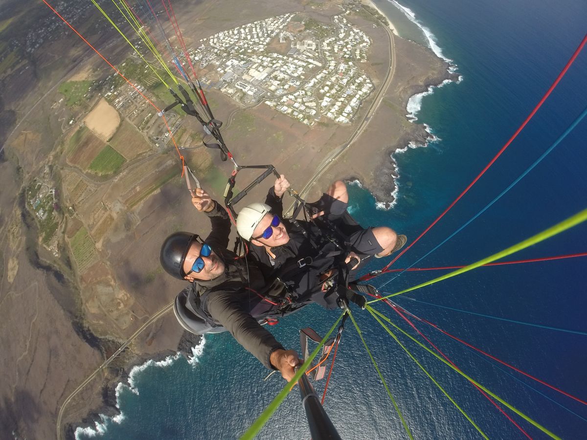 Baptême parapente grand tourisme La Réunion