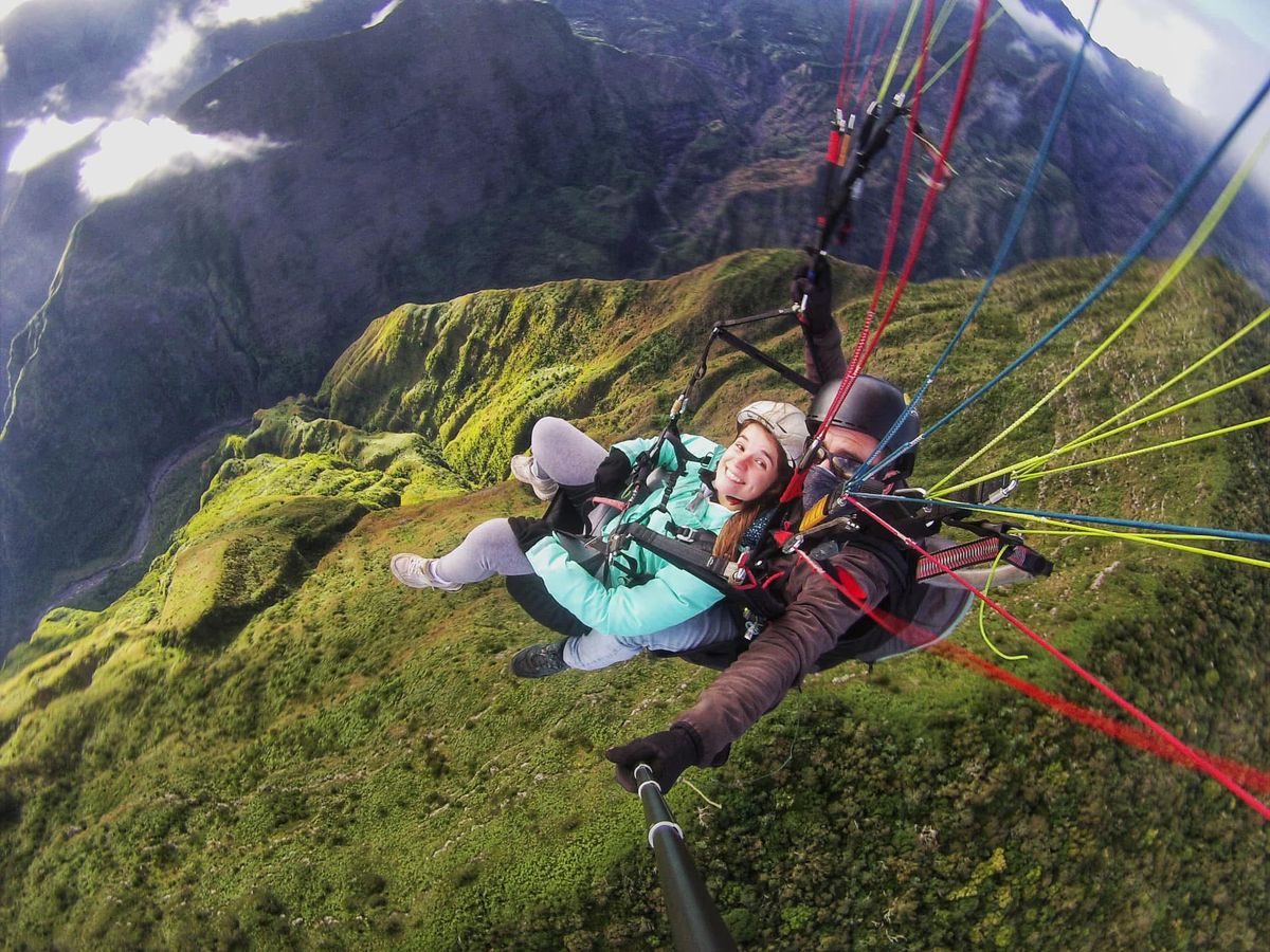 Baptême parapente au Maïdo La Réunion